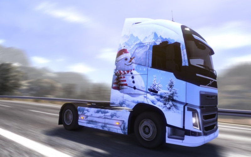 Euro Truck Simulator 2 - Ice Cold Paint Jobs Pack