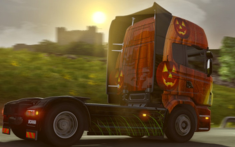 Euro Truck Simulator 2 - Halloween Paint Jobs Pack